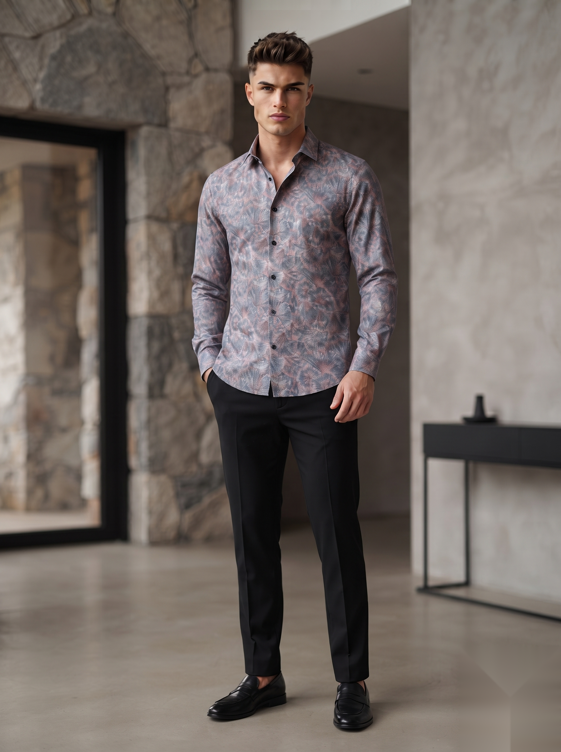 Satin Printed Shirts