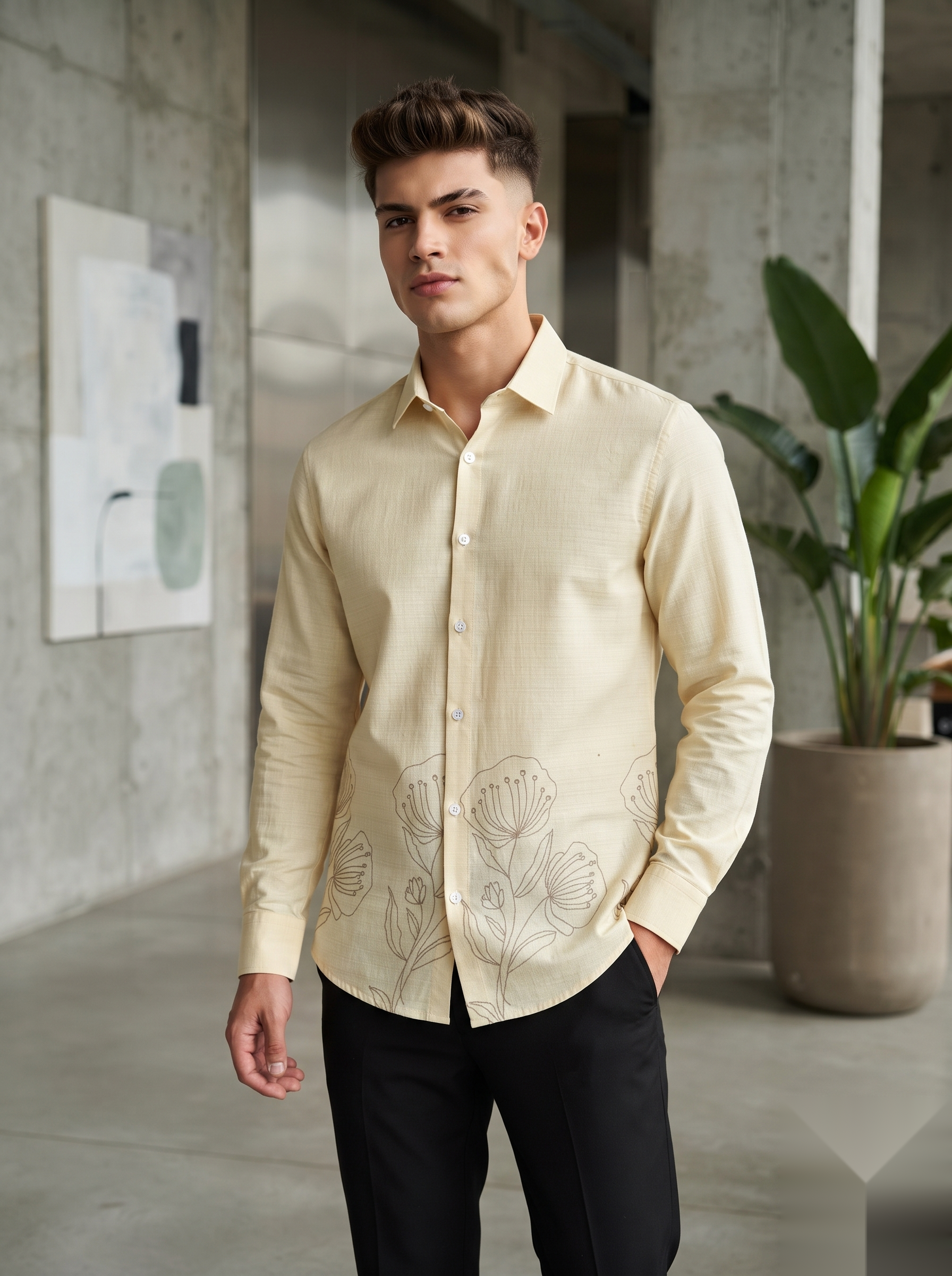 Placement Printed Shirts