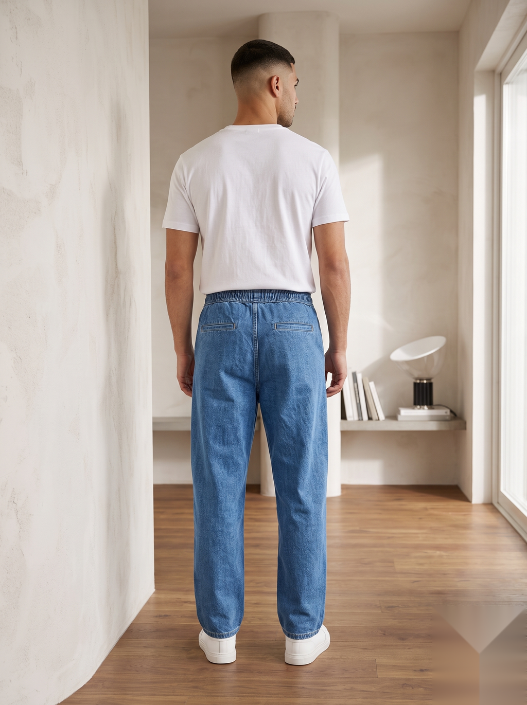 Denim Joggers - Baggy Fit