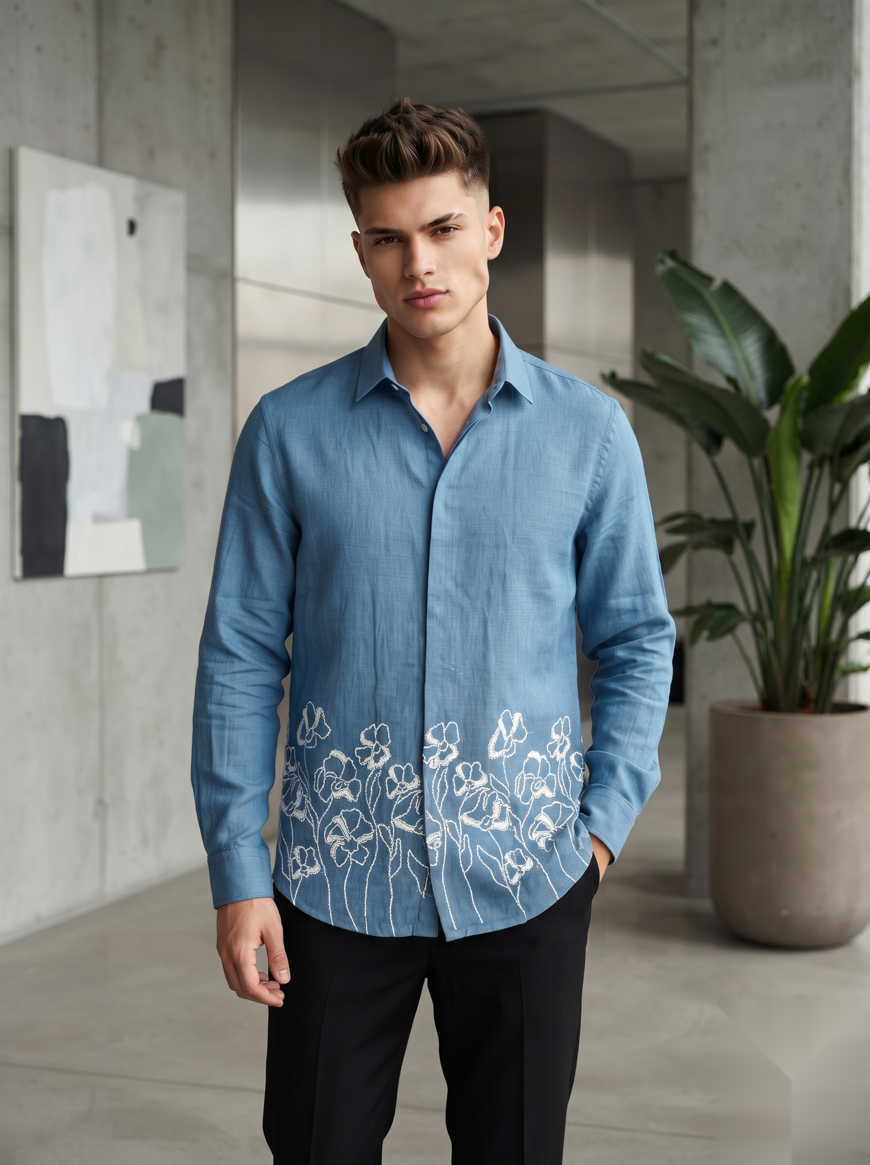 Placement Printed Shirts