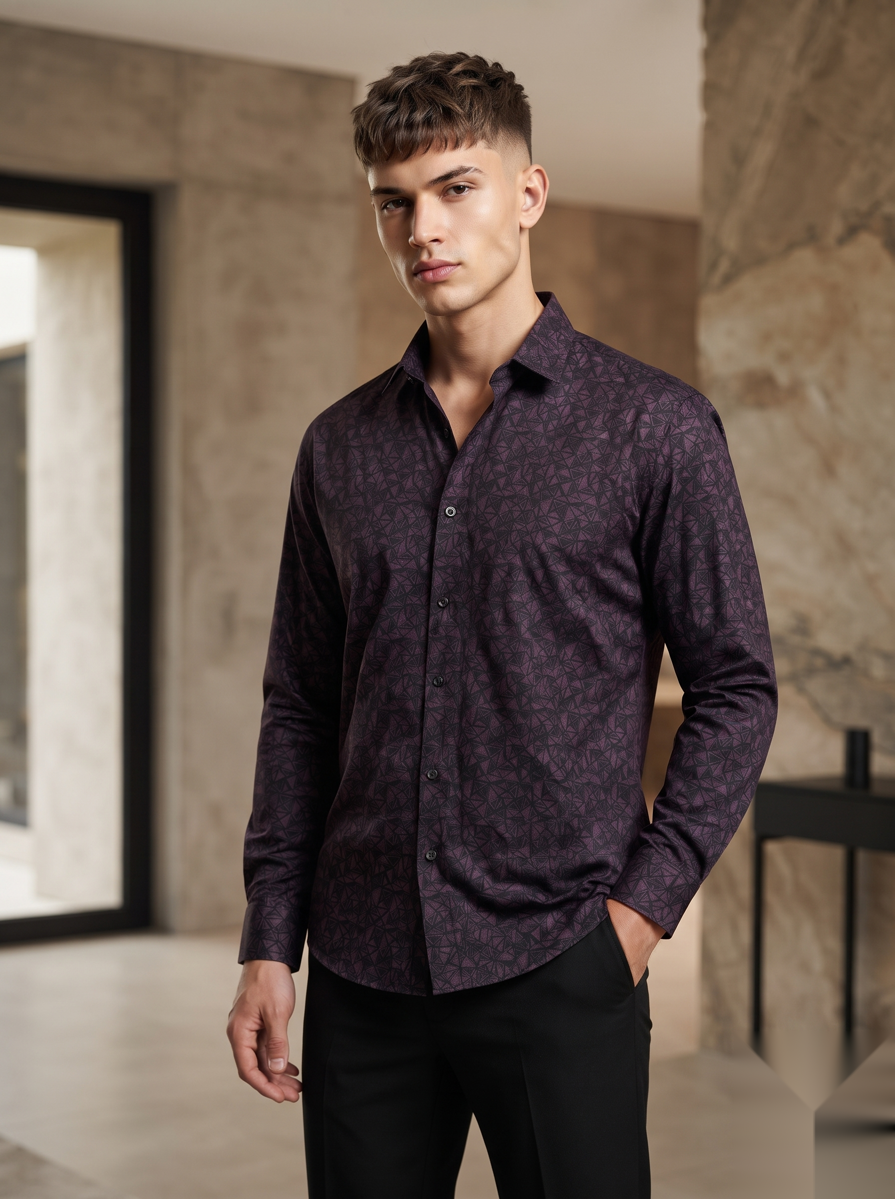 Satin Printed Shirts
