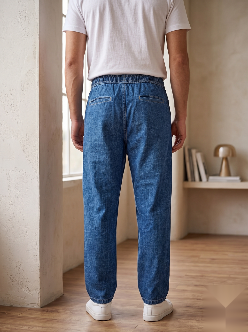 Denim Joggers - Baggy Fit