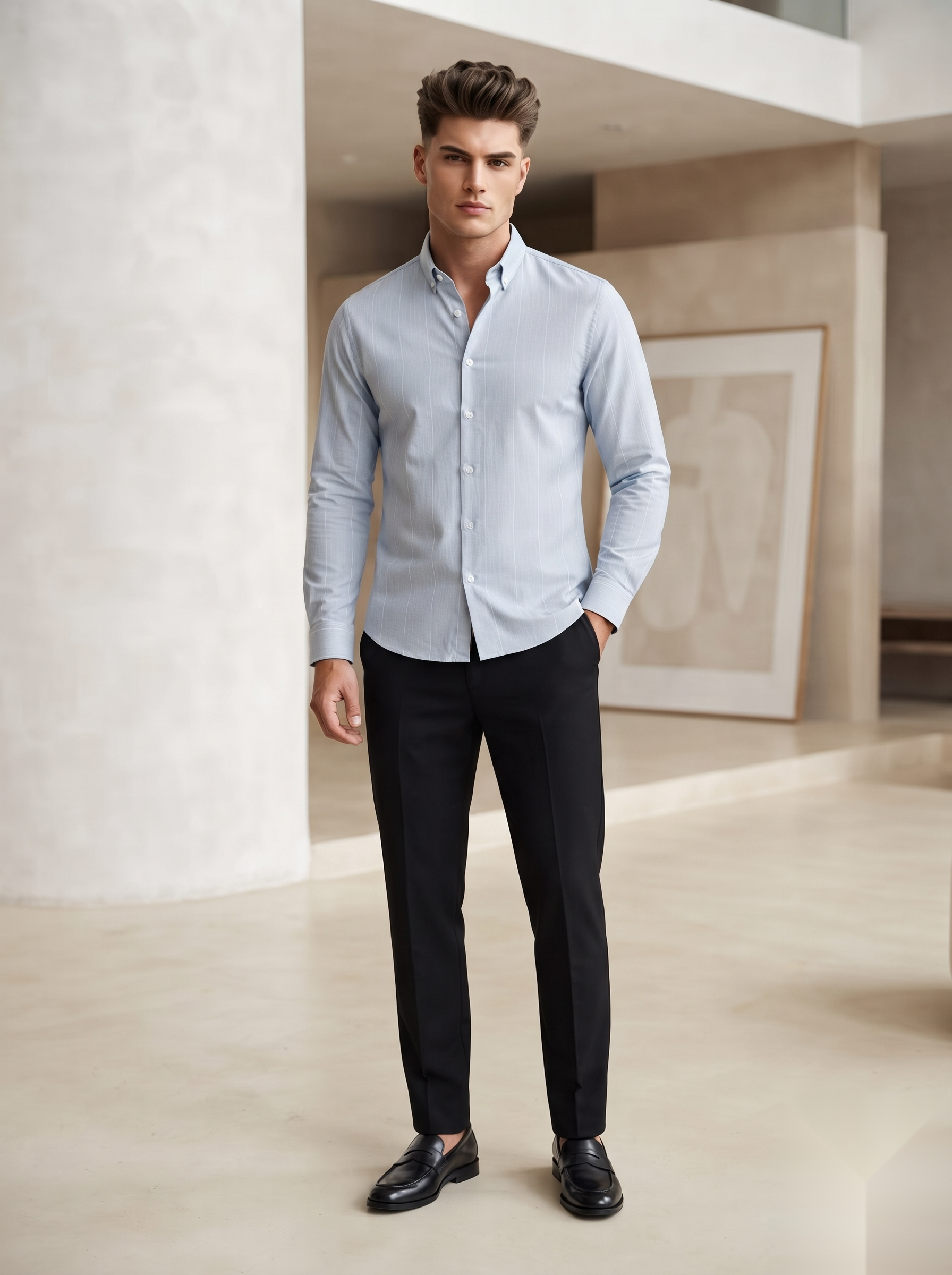 Stripes Linen Shirt