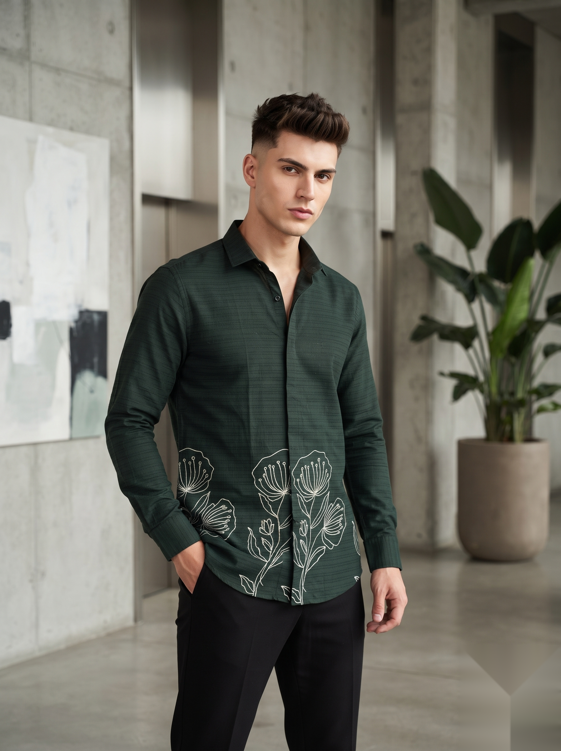 Placement Printed Shirts