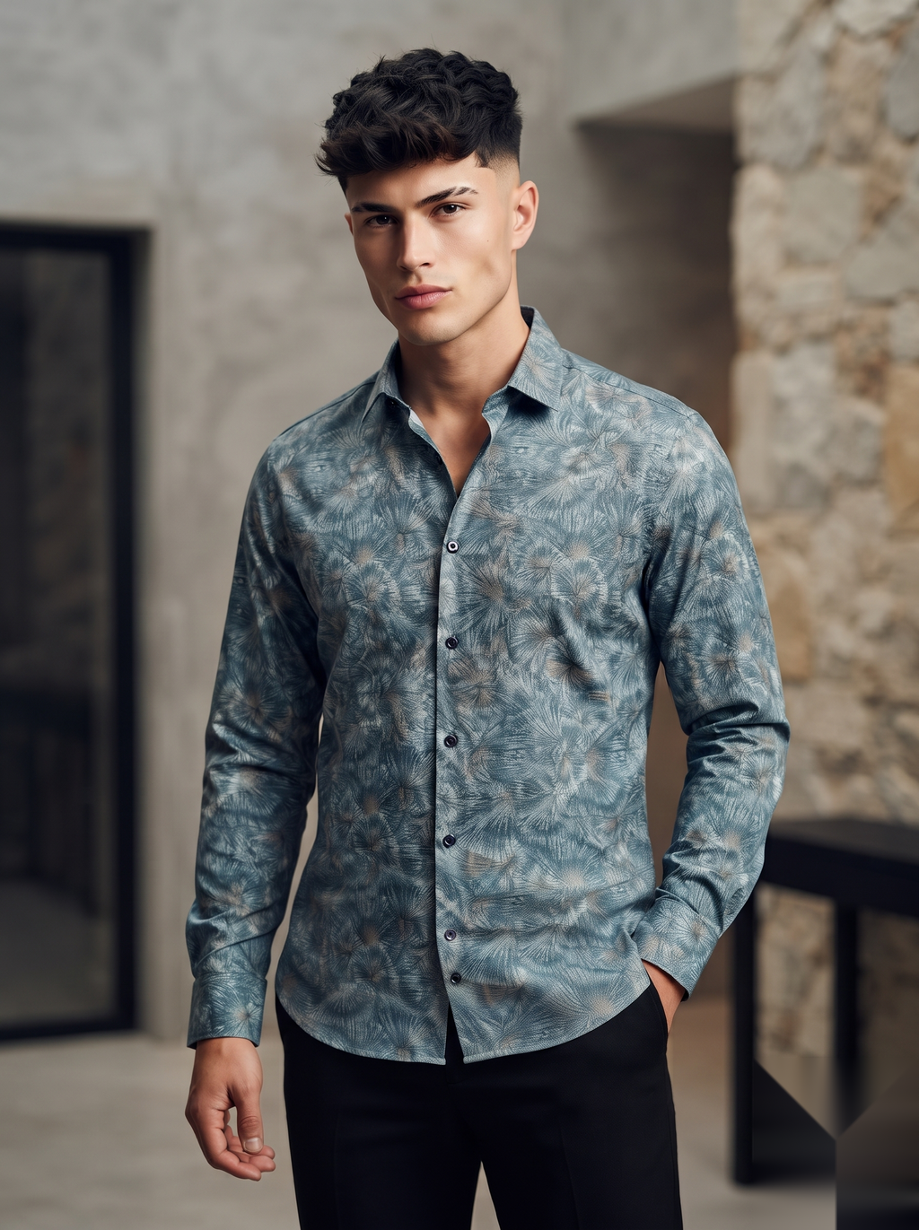 Satin Printed Shirts