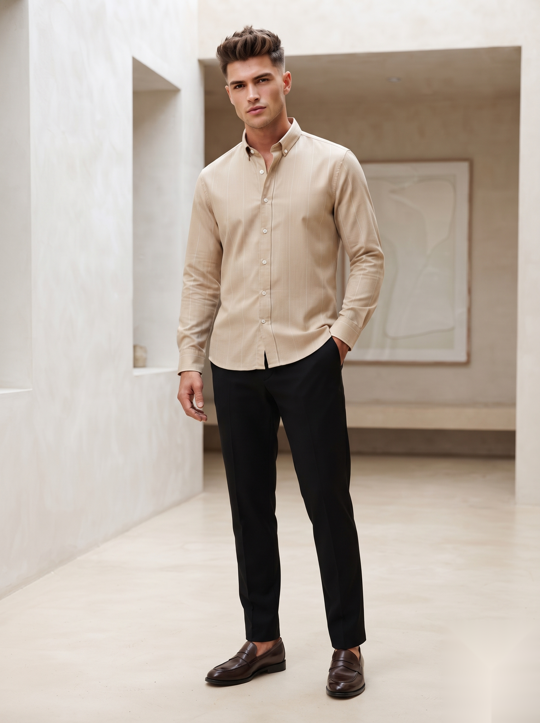 Stripes Linen Shirt