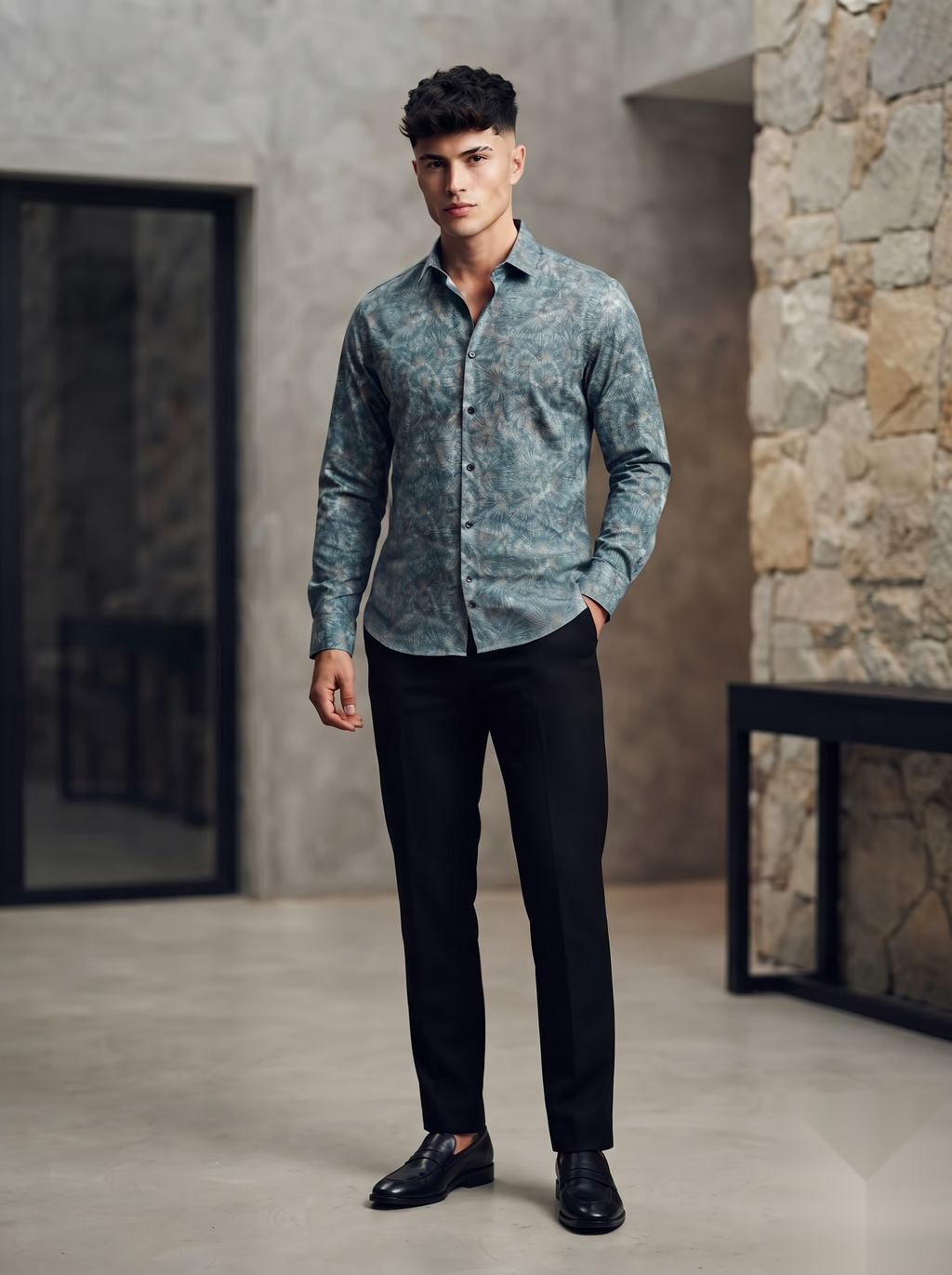 Satin Printed Shirts