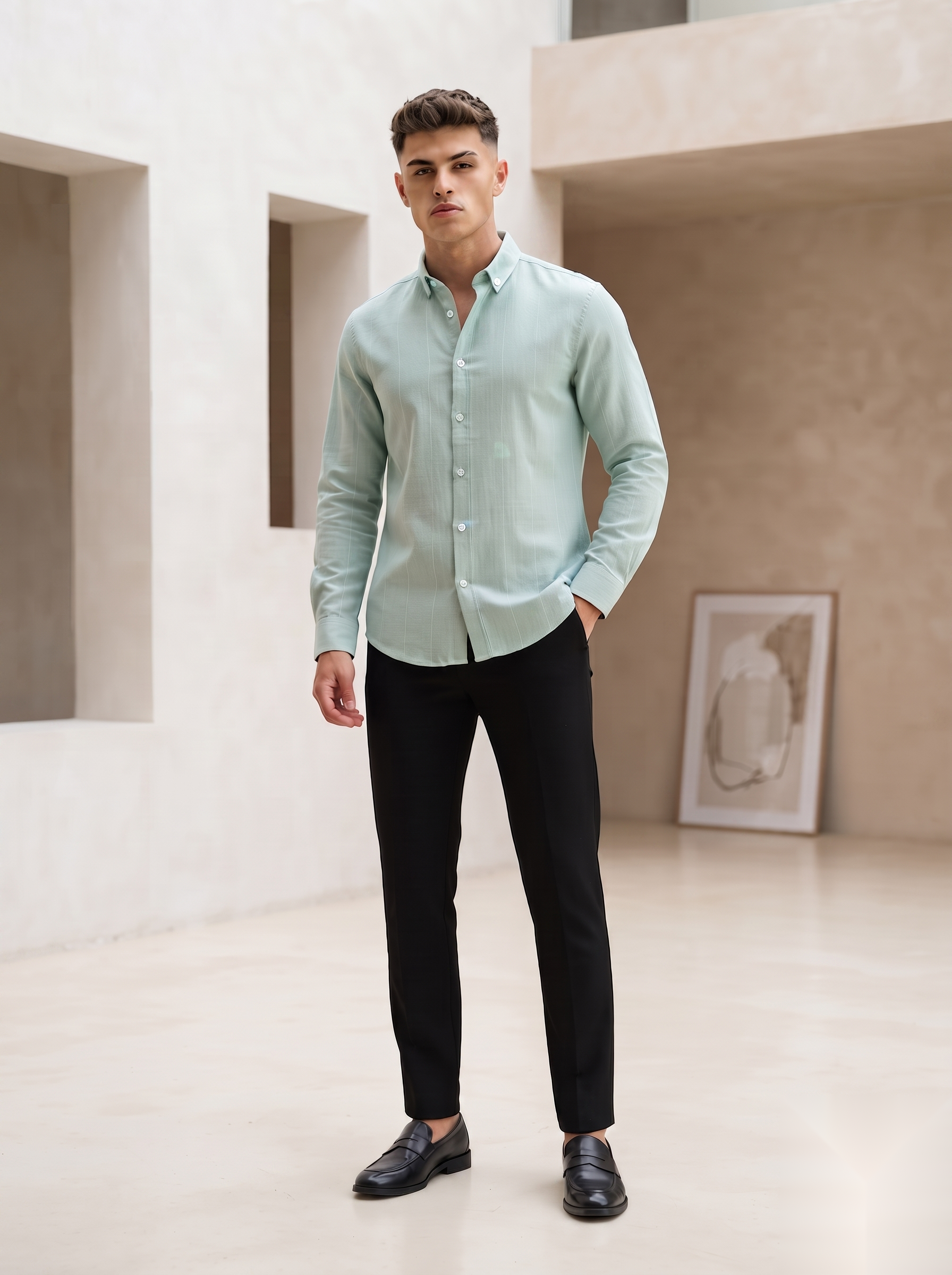Stripes Linen Shirt