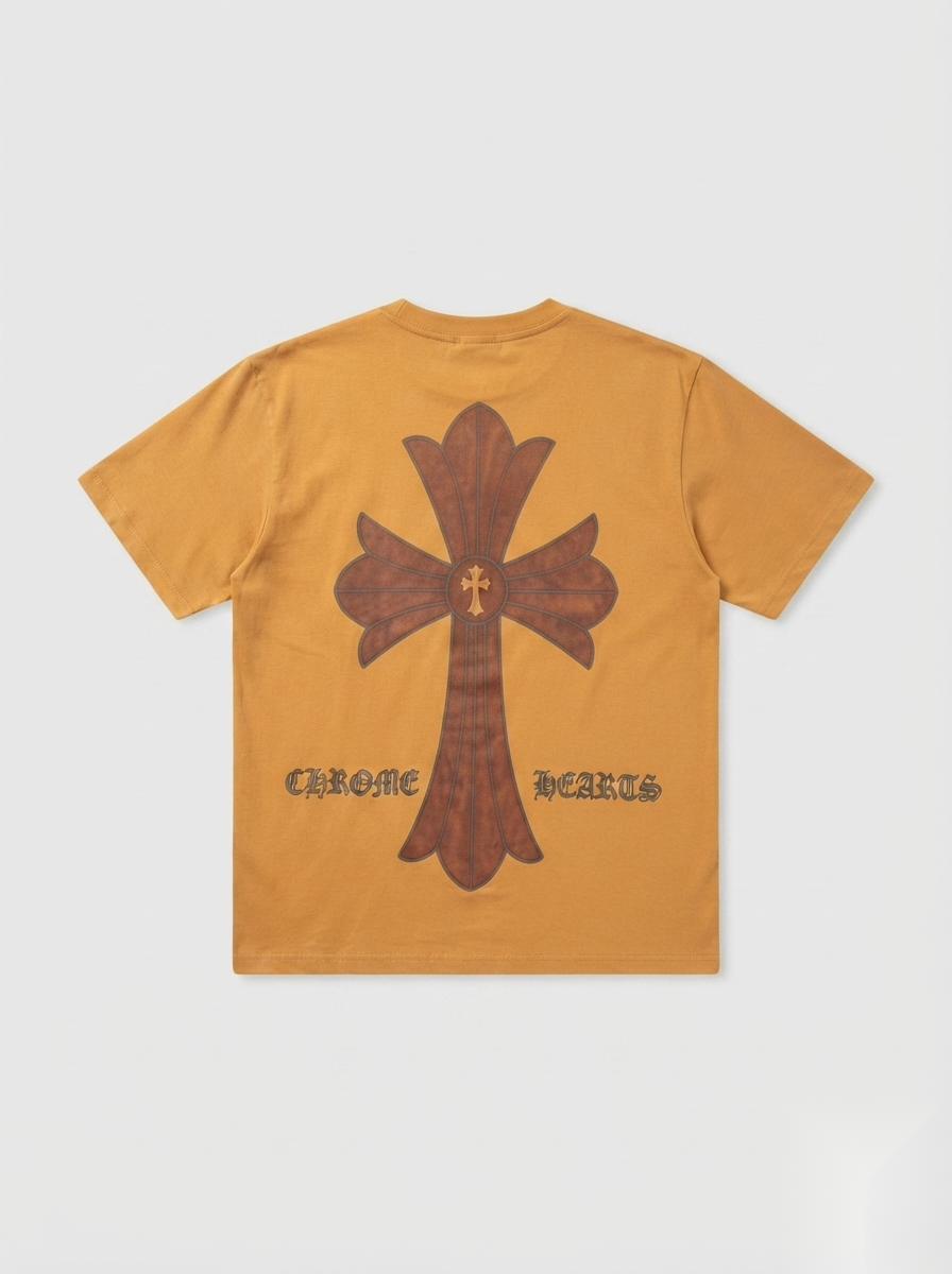 Gothic Cross Graphic Oversized T-Shirt