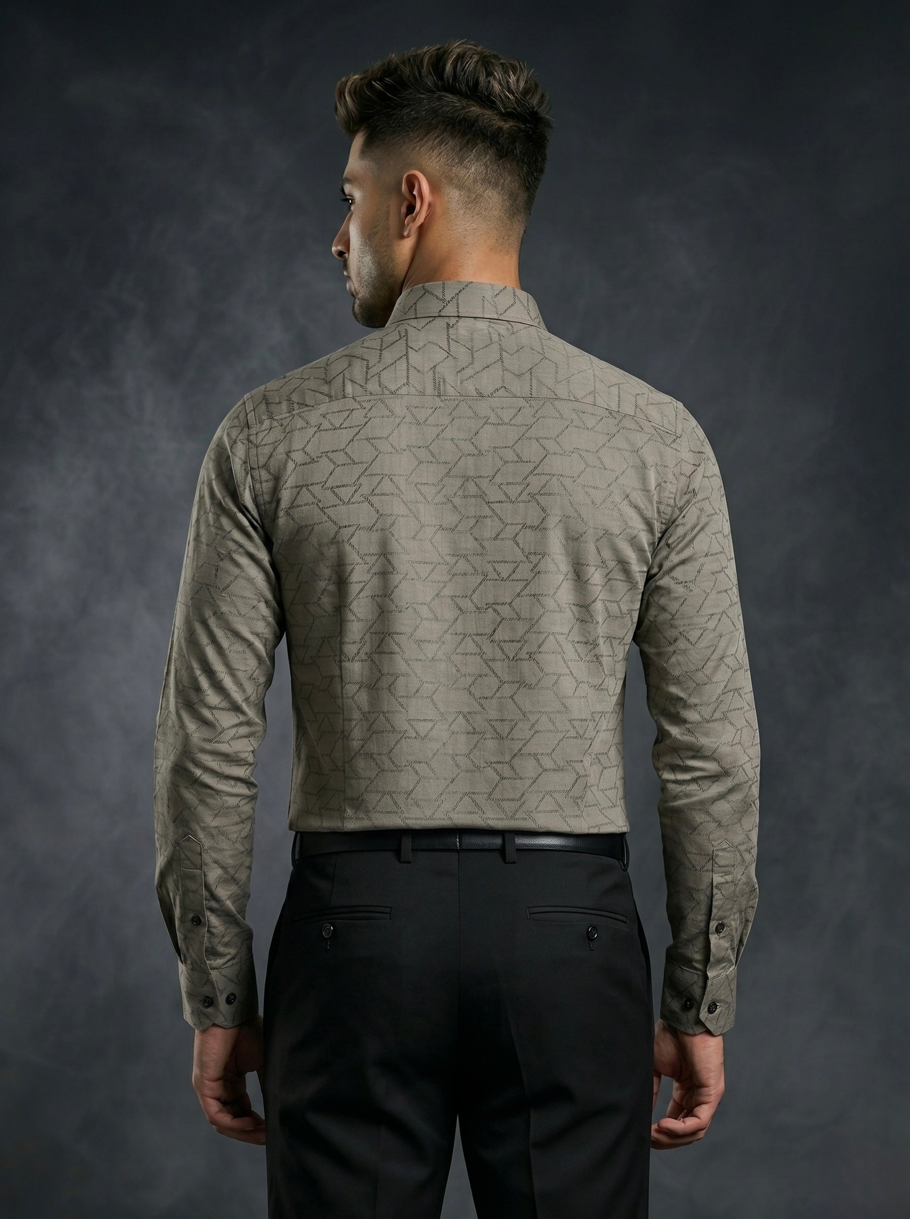 Snipes premium party-wear shirt displayed on a hanger, featuring stylish fabric and modern design suitable for festive occasions.