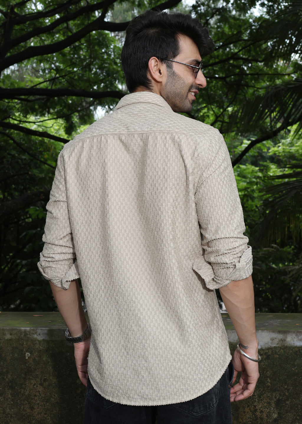 Self-Design Full-Sleeve Shirt - Sandal - Snipes