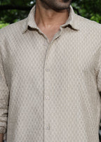 Self-Design Full-Sleeve Shirt - Sandal - Snipes