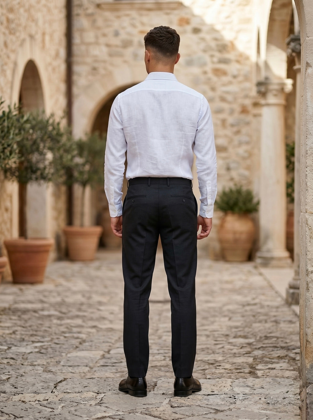 Black Flexi-Belt Formals
