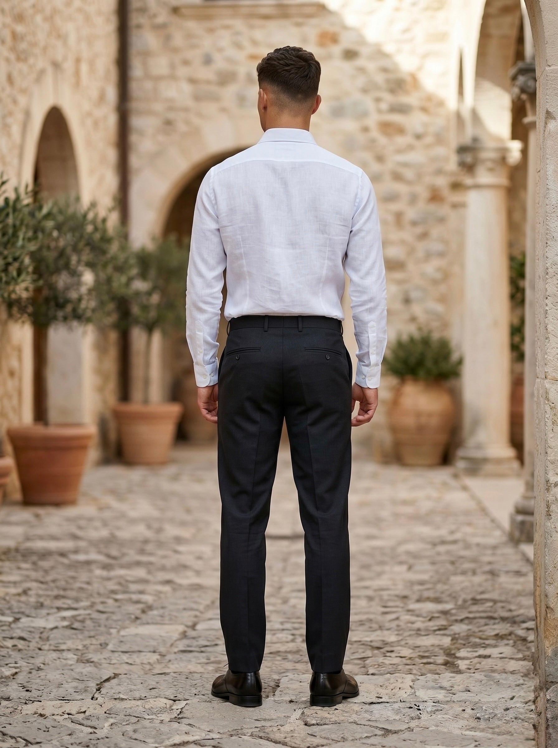 Black Flexi-Belt Formals
