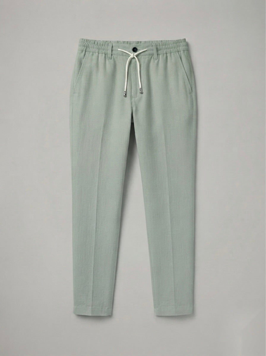 Drawstring - Linen Trousers