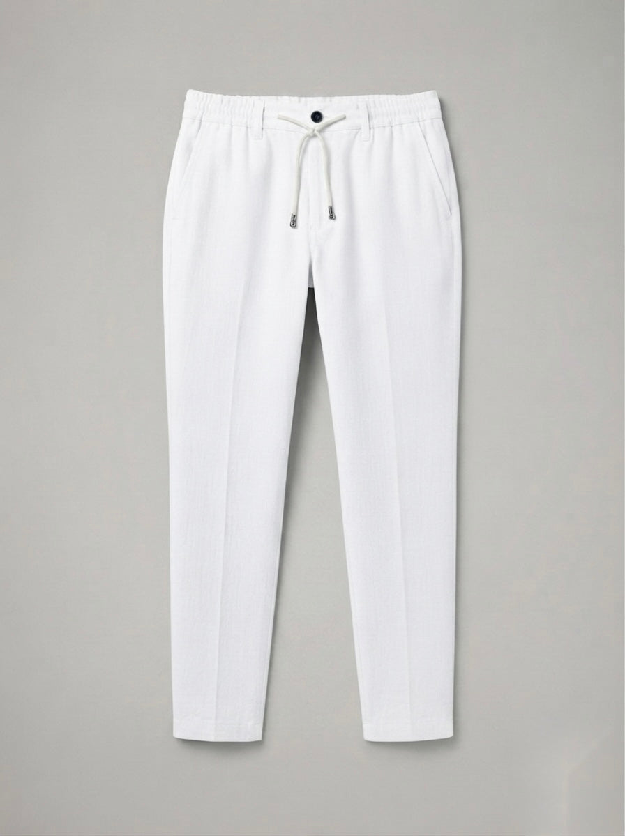 Drawstring - Linen Trousers