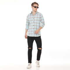 Classic Checkered Full-Sleeve Casual Shirt
