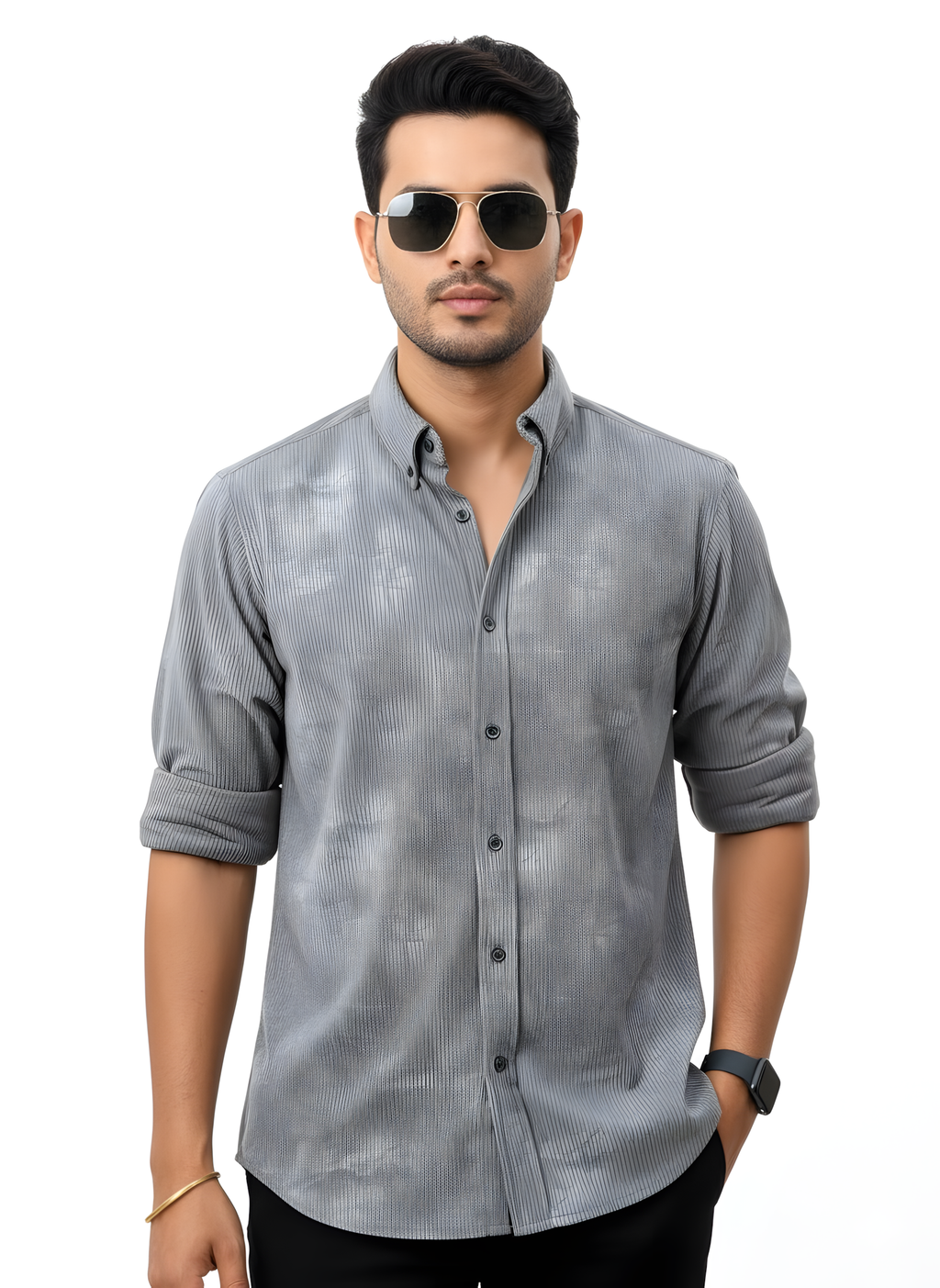 Acid Corduroy Button Down Shirt - Snipes