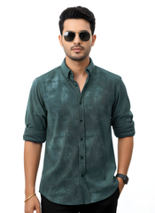 Acid Corduroy Button Down Shirt