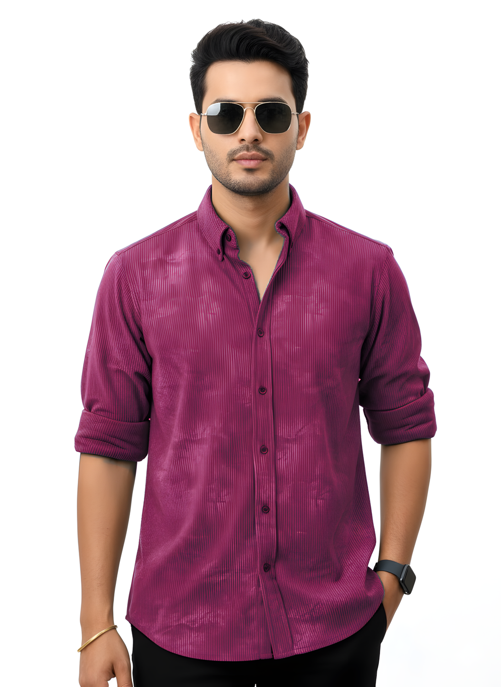 Acid Corduroy Button Down Shirt - Snipes