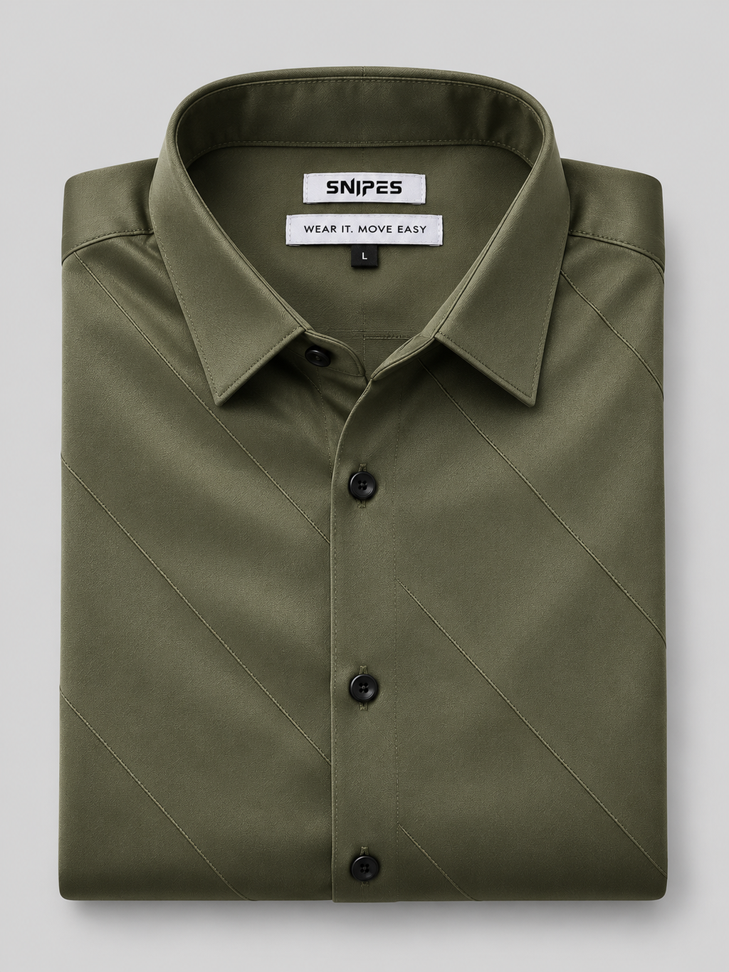 Men's Cross Stripes Club Wear Shirt