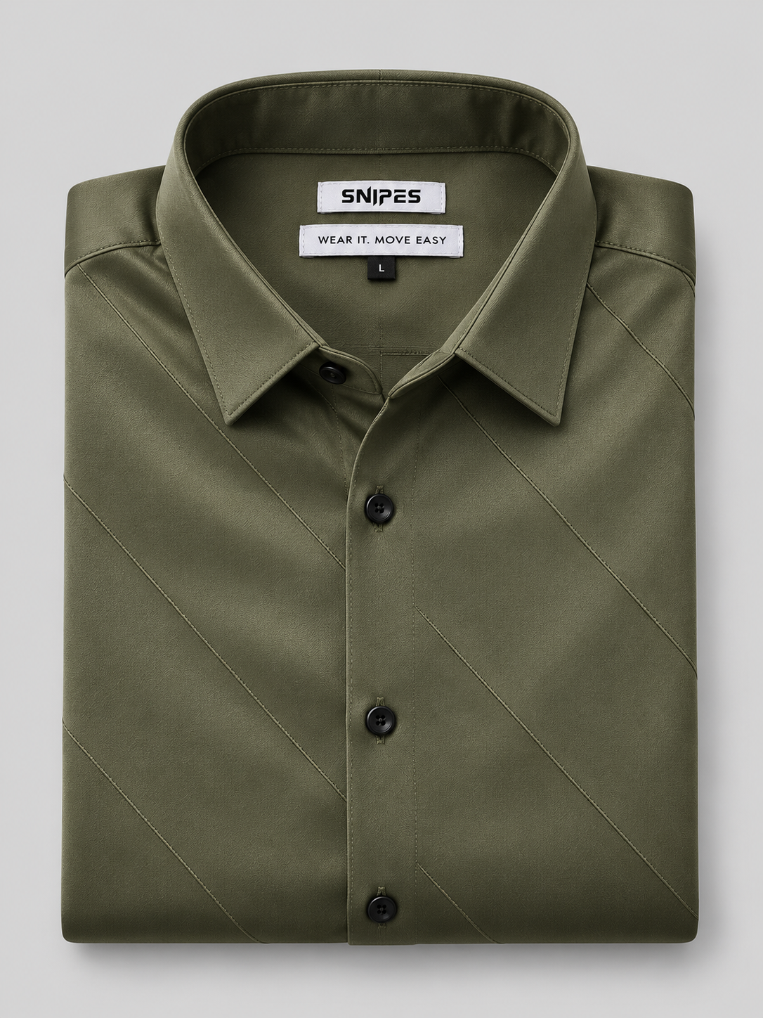 Men's Cross Stripes Club Wear Shirt