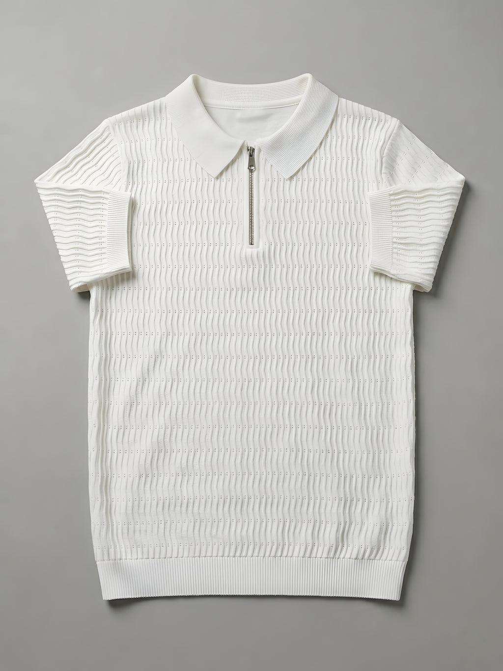 Snipes striped polo T-shirt showing a classic collared design with bold stripe patterns on soft cotton fabric.