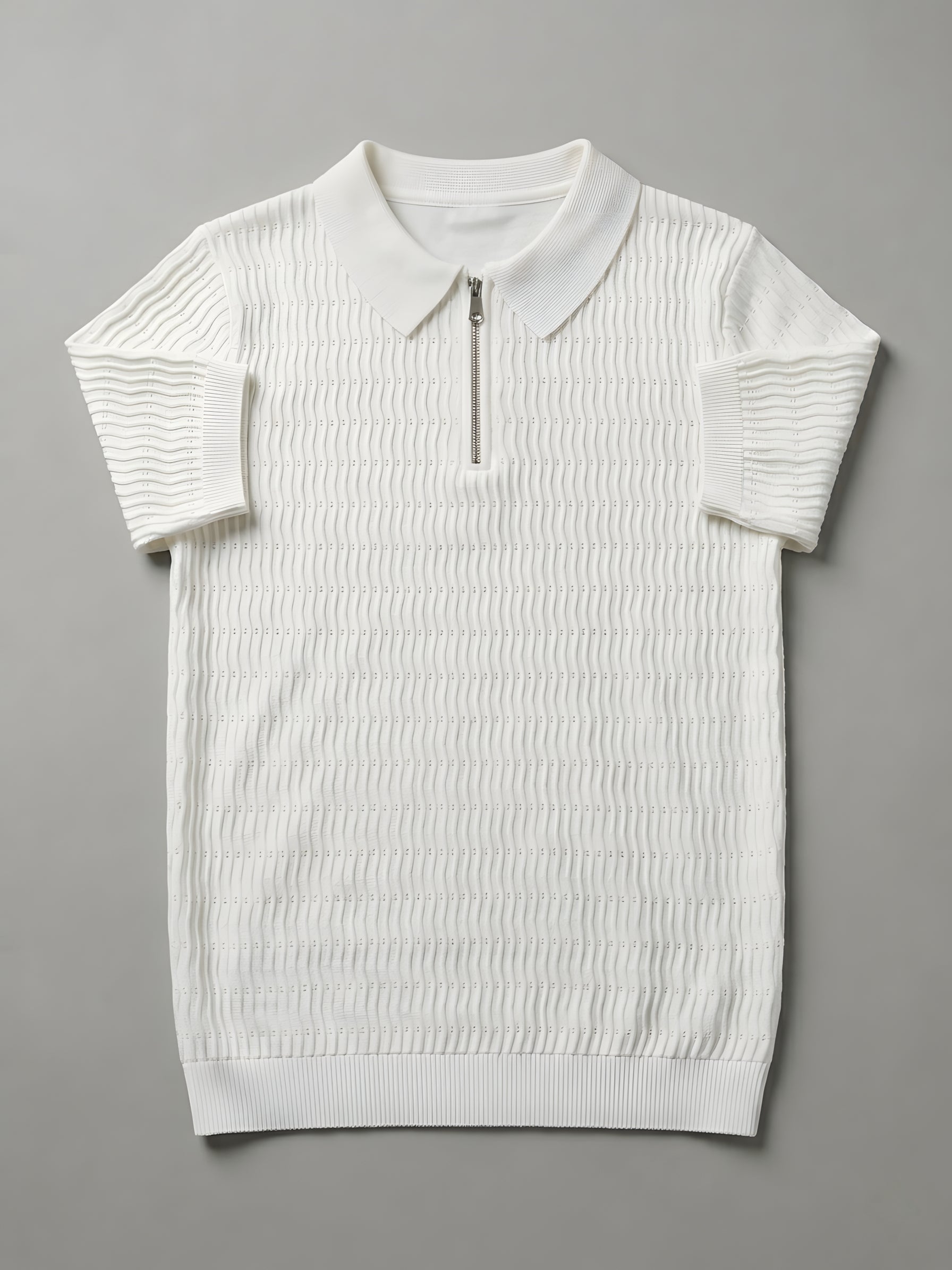 Snipes striped polo T-shirt showing a classic collared design with bold stripe patterns on soft cotton fabric.