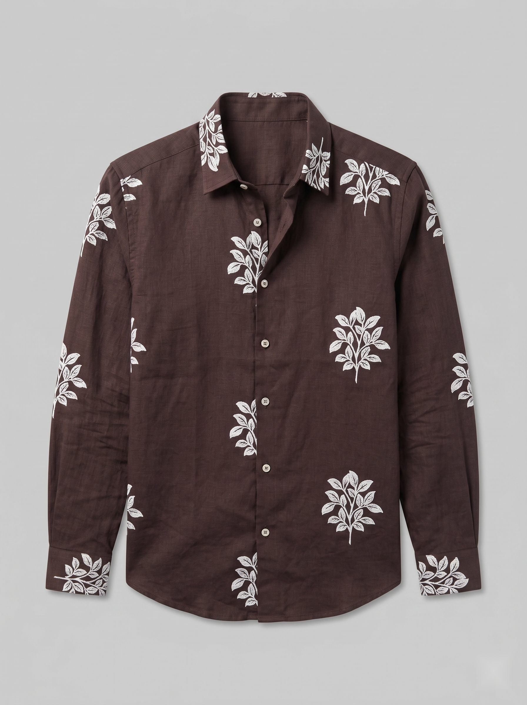 Embroidery Linen Shirts