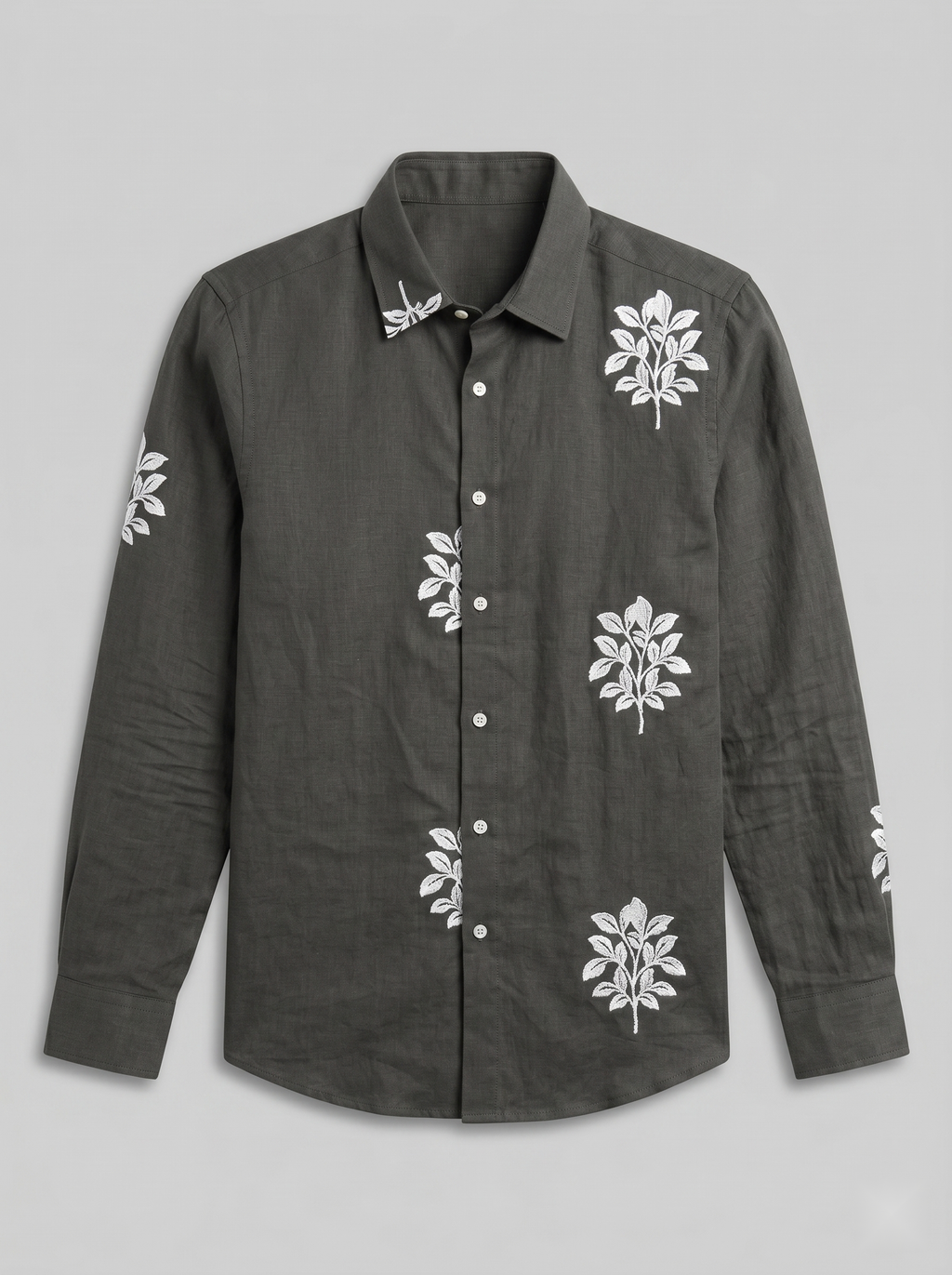 Embroidery Linen Shirts