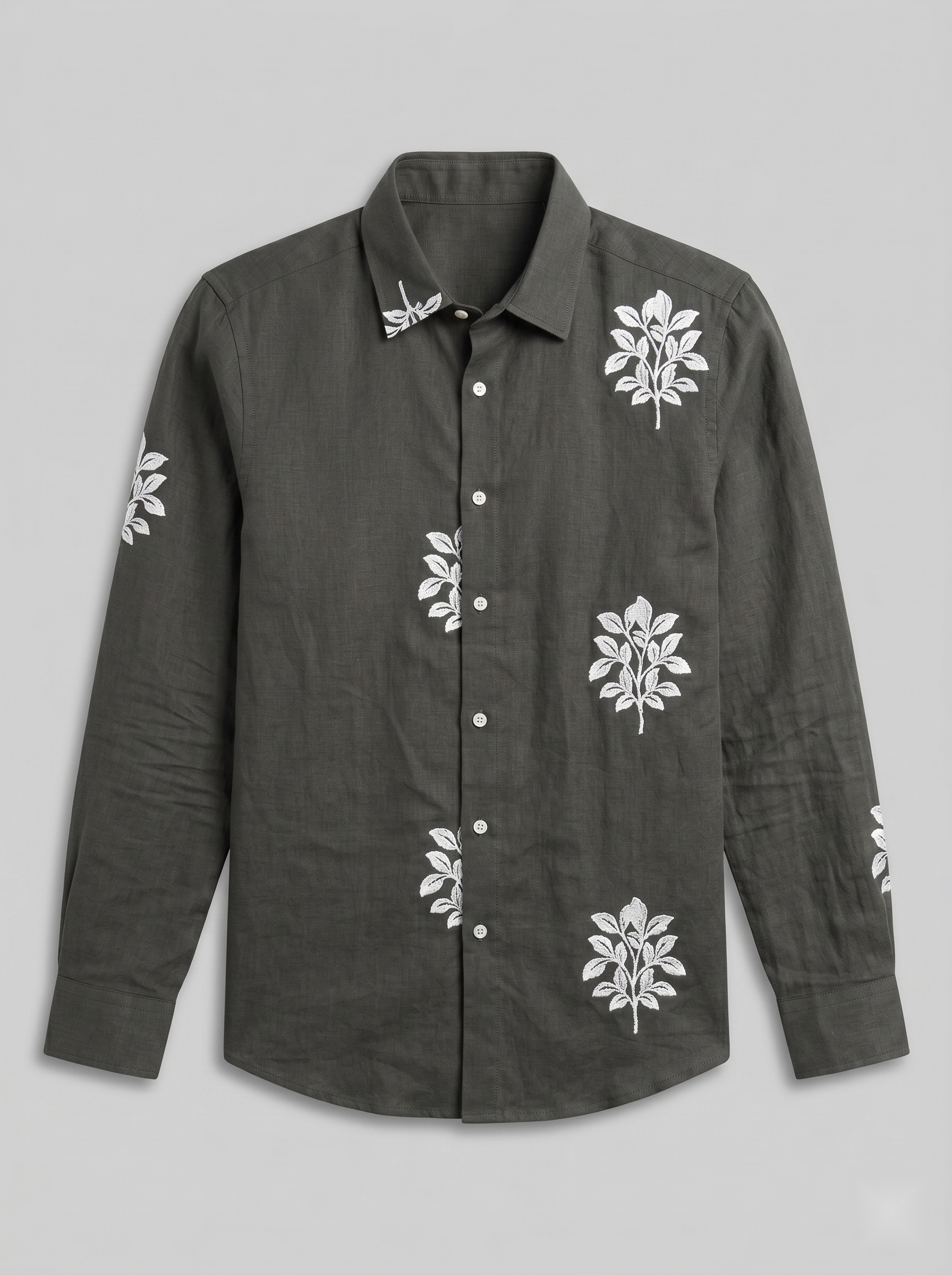 Embroidery Linen Shirts