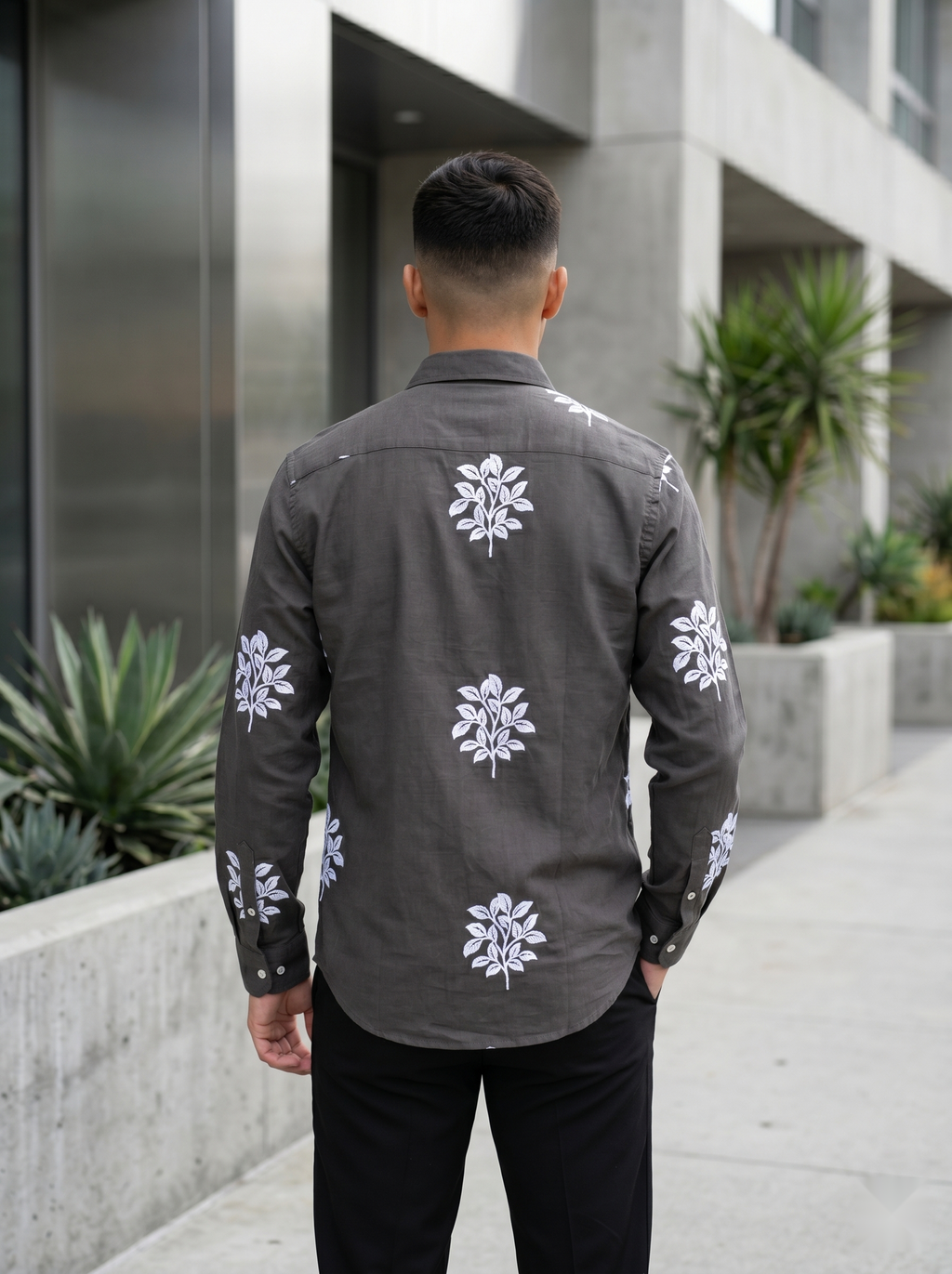 Embroidery Linen Shirts