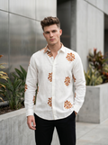 Embroidery Linen Shirts
