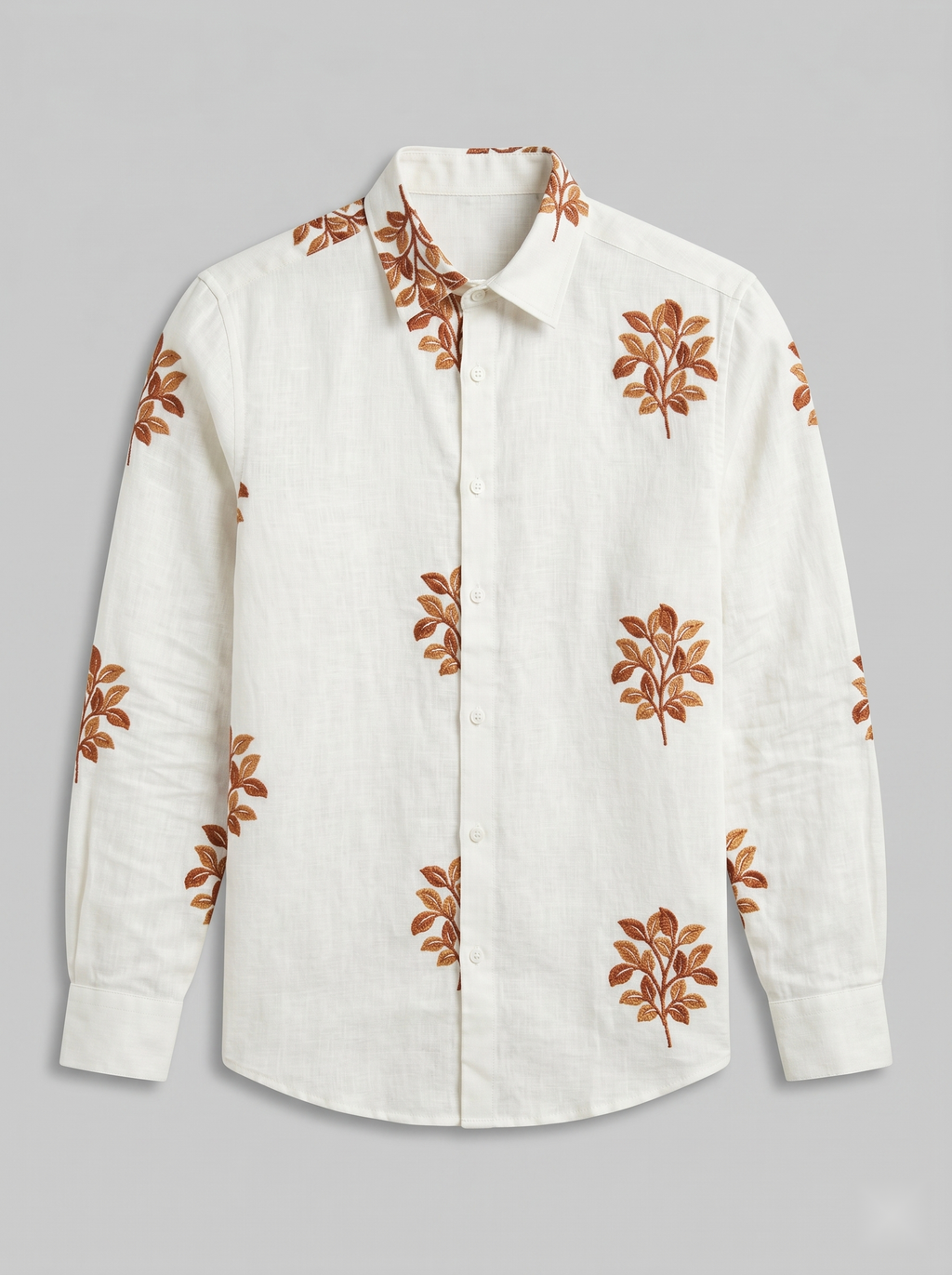 Embroidery Linen Shirts