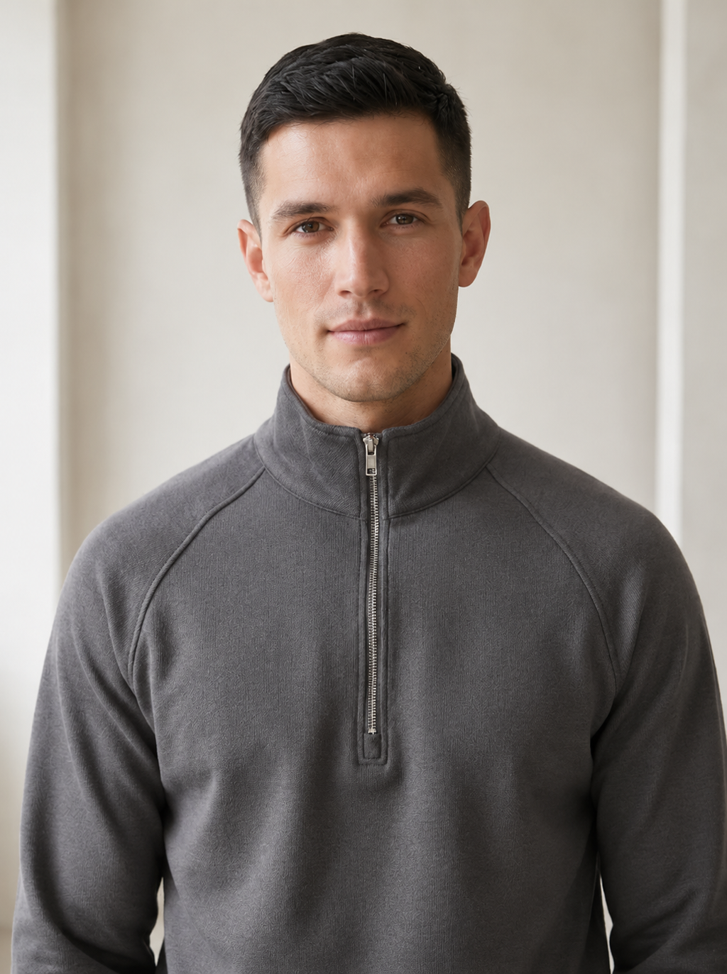 Men’s High-Neck Full-Sleeve Sweatshirt - Snipes