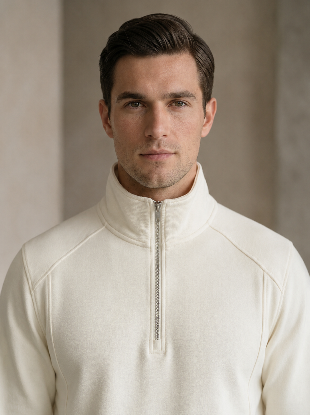 Men’s High-Neck Full-Sleeve Sweatshirt - Snipes