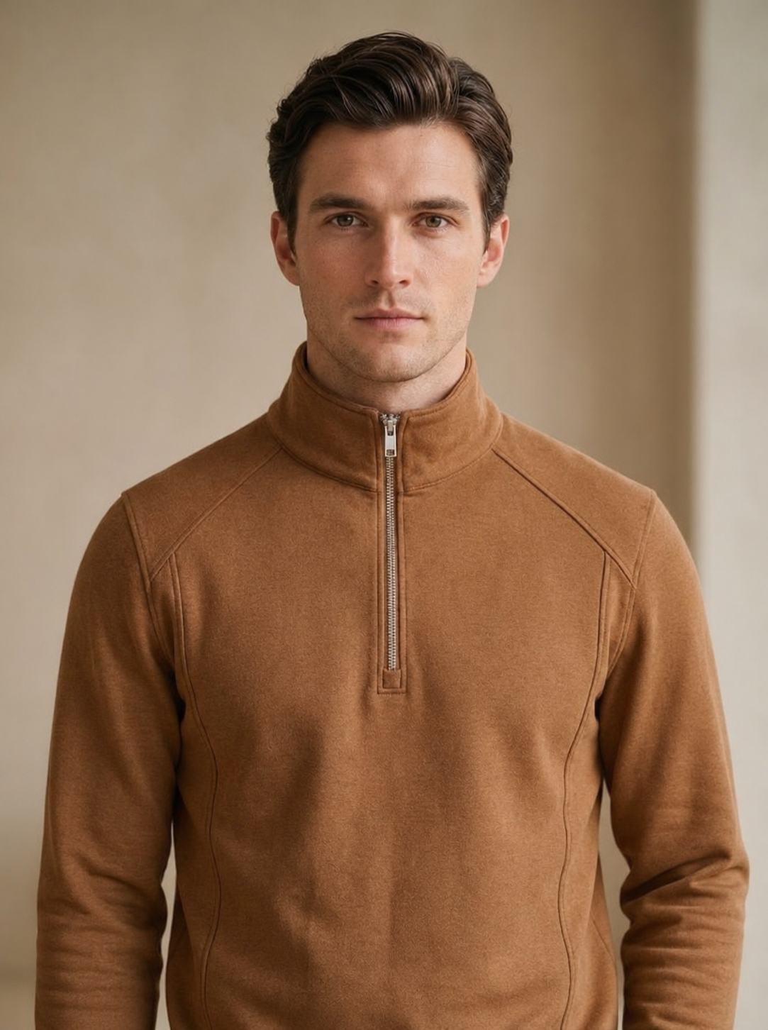 Men’s High-Neck Full-Sleeve Sweatshirt - Snipes
