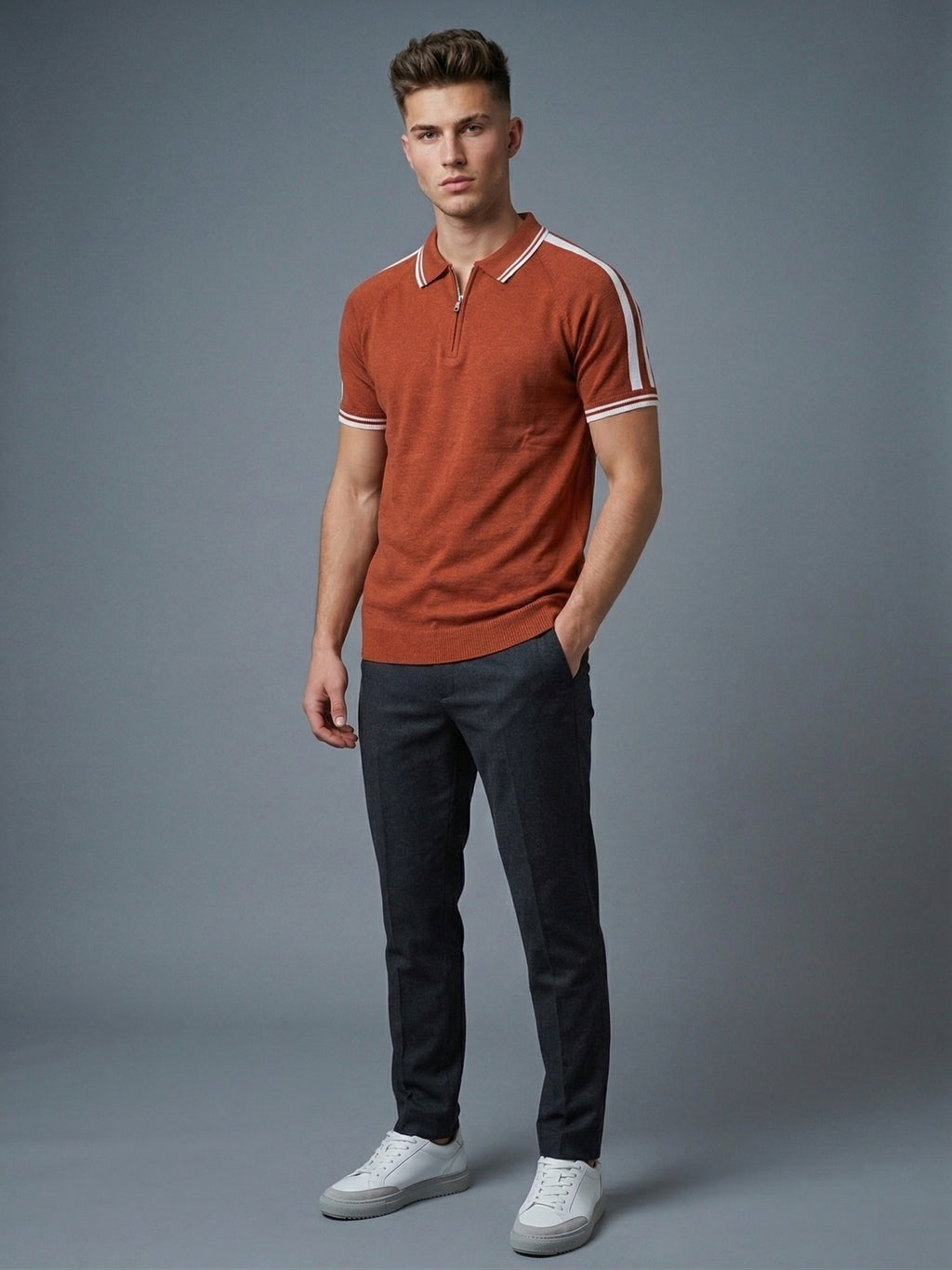 Snipes premium polo T-shirt in classic design, featuring a collar and short sleeves, displayed on a plain background.