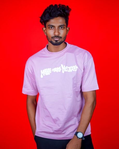 Over Size T-shirt Pink